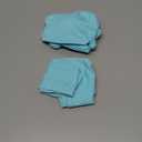 geluboao Bikini Set for Women Solid V Neck Knot Front Push Up High Leg Thong Two Piece Swimsuit (X-Small, Light Green)