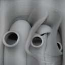 VELOVA Set of 3 White Ceramic Vase with 65 PCS Dried Pampas Grass Flowers Aesthetic Boho Modern Small Round Cute Vases for Decor Living Room Coffee Table Shelf Bedroom Office Desk Home Gifts Women Mom