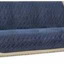Ameritex Couch Sofa Slipcover 100% Waterproof Nonslip Quilted Furniture Protector Slipcover for Dogs, Children, Pets Sofa Slipcover Machine Washable (Blue, 78")