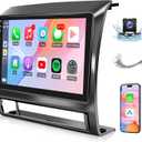 Naifay Car Stereo Radio for Toyota Tacoma 2005-2015 Wireless Carplay & Android Auto, 2G+32G 9 Inch IPS Touch Screen for Tacoma Car Radio Bluetooth FM Audio Receivers GPS WiFi Backup Camera SWC