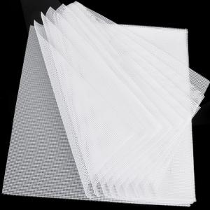 Silicone Dehydrator Sheets for Excalibur: Stop Dried Food Sticking to Tray - Save 60 Minutes Cleaning - Easy Lift-Off & Intact Food - BPA-Free Tray Liners for Fruit Jerky Herbs - 14x14 10-Pack (Square 14x14 inch)