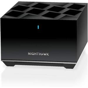 NETGEAR Nighthawk Tri-Band Whole Home Mesh WiFi 6 Add-on Satellite (MS80) add up to 2,250 sq. ft. of Coverage