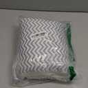 Baby Feeding Arm Pillow,Soft Cotton Bottle Nursing Arm Pillows for Newborn,Breastfeeding Pillows for More Support for Mom and Baby,Portable and Washable,Ergonomic Nursing Essentials(Grey Stripes)