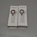 2 x Portable Handheld Fan 5 Speeds, 3000mAh USB Rechargeable Mini Fan, LED Digital Display, Lightweight fan for Indoor Outdoor Travel/Camping/Office