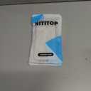 2 x NITITOP Compatible with iPhone 11 Case Clear Cute Sparkly 3D Bow Bling Glitter Bowknot for Women Girls Ultra Slim Anti-Yellow Protective Phone Cover - Pink