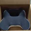 Knee Pillow for Side Sleepers Memory Foam Knee Pillow for Back Sleeping Hip PainSupport Thighs and Knees for SciaticaBackKneesJoints Pain ReliefLeg Pillow with Ice Silk CoverElastic Strap Gray