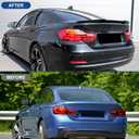 Rear Spoiler for BMW 4 Series F36 4-Door Gran Coupe 2014-2020 Trunk Spoiler Wing Trunk Tail Rear Trunk Lid,Glossy Black Performance Rear Wing - M4 Style