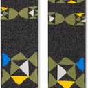 Stance Geodes Mid Cushion Hiking Crew Black MD (US Men's Shoe 6-8.5, Women's Shoe 8-10.5)