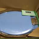 Toilet Seat, Slow Close, Soft Touch, Ultra-Smooth Matte Finish (No Orange-Peel Texture), Premium Moulded Wood, Quick Release, PIKLiDS (Royal Blue, Elongated)