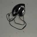 USB C Headphones with Mic and Volume Control, Over Ear Stereo Headsets for iPhone 15 16 Pro, Wired Foldable Headphones for Smartphones Chromebook Laptop Tablets Travel(Black)