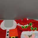 JOYIN 5 Pieces Christmas Theme Bathroom Decoration Set w/Toilet Seat Cover, Rugs, Tank Cover, Toilet Paper Box Cover and Santa Towel for Xmas Indoor Décor, Party Favors (Santa)