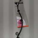 Spectrum Diversified Sweep Wall Hook Rack, 5 Hook Single Rack, Black