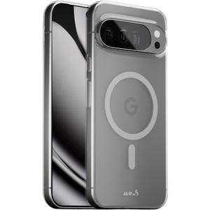 Mous for Google Pixel 10 Pro XL (2025) Clear Case, Compatible with Qi2 MagSafe and Pixelsnap - Super Thin - Crystal Clear & Slim Design - Transparent