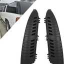 KUAFU Rear D-Pillar Molding Trim Compatible with 2000-2006 Chevy Chevrolet Tahoe Suburban Yukon Applique Pair Quarter Panel Replacement for 15764012 15765114