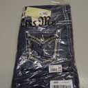 Miss Me Women's Silver Moonshine Faux Flap Pocket Mid-Rise Bootcut Jeans (Dark Blue, 30W x 34L)