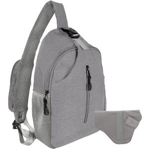 JESSIE & JAMES Multipurpose Concealed Carry Sling Backpack Purse Lightweight Crossbody Sling Bags For Women Men_ GY