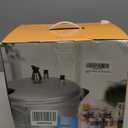 12 Quart Pressure Cooker,Aluminum Pressure Canner w/Canning Rack & Easy Lock Lid for Canning, Steaming