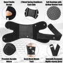 NEENCA Knee Brace for Knee Pain, Compression Knee Support with Air Mesh Fabric, Adjustable Knee Wrap with Side Stabilizers, Ultra-Soft Bandage for Elderly, Meniscus Tear, ACL, Arthritis Relief, Hiking