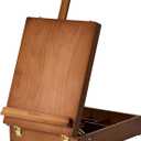 MEEDEN Table Top Easel for Painting: Portable Tabletop Easel with Storage, Large