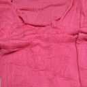 Lilosy Sexy Crochet Sheer Long Sleeve Cover Up Swim Bathing Suit Beach Dress One Piece (Medium, Bright Red)