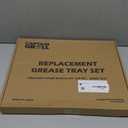Grease Tray with Catch Pan - Dyna Glo Grill Replacement Parts, Universal Drip Pan for 4/5 Burner Gas Grill Models from Dyna Glo, Nexgrill, Expert Grill, Kenmore, BHG and More (24"-30")