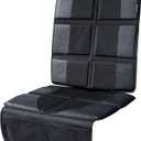 Magnelex Car Seat Protector, Largest Cover, Extra Thick Padding and Waterproof 600D Polyester, 2 Large Pockets, Front or Rear Use, Latch Compliant Car Seat Protector
