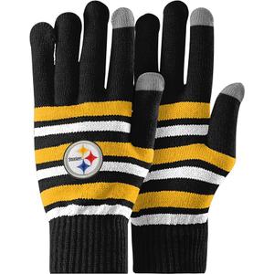 FOCO NFL unisex-adult Nfl Team Logo Adult Stretch Gloves