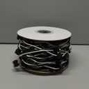 Partsam Double Male Bullet Plugs 2 Prong Continuous Wire Harness Roll for Side Clearance Marker Light,150 Male Plugs, 6" Lead Between Plugs