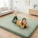 ZonLi Japanese Floor Mattress Futon Mattress Twin Size 4 Inch Thick