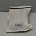 Popilush Long Sleeve Body Suits Womens Tummy Control Open Back Sheer Tops Built in Bra Turtleneck Lace Shapewear Bodysuit Fall Outfits (Black, XS)