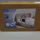 HEPO Bed Rails for Elderly Adults Safety with Storage Pocket, Assist Rail with Dual Grab Bars for Easily Getting in & Out of Bed, Bed Rail Fits King, Queen, Full, Twin Bed