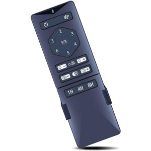 Replacement Remote Control for VONLUCE 72 Inch Ceiling Fansfor CO-Z 52-in Ceiling Fan CFN-1314-00 CFN-1460-00 CFN-1314-NI CFN-1314-NG CFN-1314-BK CFN-1319-GB CFN-1319-BW CFN-1319-NG
