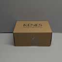 KENES Brushed Nickel Widespread Bathroom Faucet 2 Handle Bathroom Sink Faucet 3 Hole, 8-Inch 3 Pieces Vanity Faucet with Pop Up Drain & Supply Lines, KE-9050-P