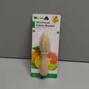 Beech Wood Citrus Reamer, Orange and Lemon Handheld Juicer: 1 Pack