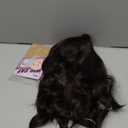 Dark Chocolate Brown Short Wavy Wig for Women Lace Hairline Bob Style Synthetic Heat Resistant - Natural Appearance for Everyday Hairstyle 14 Inch