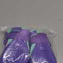 Dog Boots for Large Dogs, Medium Dog Shoes for Winter Snow, Non- Slip, Outdoor Dog Booties with Reflective Strap for Snowy Hardwood Floor Hiking Walking, Purple Size 6 