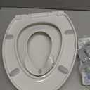 Jool Baby Quick Flip Toilet Seat with Built-in Potty & Splash Guard for Toddler Training, Slow Close (Elongated)