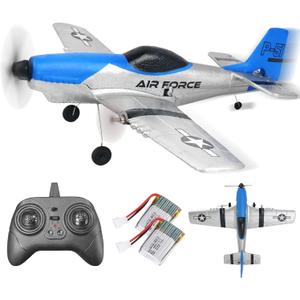 BEZGAR RC Plane, Drones for Kids, 6-axis Gyro Remote Control Airplane, RC Helicopter, Easy Control for Beginners Toys