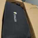 Lightweight Rollator Walker with Seat & Backrest - Foldable Mobility Aid for Seniors, 8" Airless Tires, Adjustable Height, 300 lbs Capacity, 4 Wheel Rolling Walkers for Seniors Pink