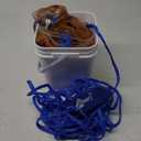 Drasry Saltwater Fishing Cast Net 3/8 and 1/4 Mesh with Heavy Duty Gray Sinker American Monofilament Fish Throw Net for Bait Trap 3FT 4FT 5FT 6FT 7FT 8FT 9FT Radius (Brown Net)