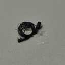 Two Way Radio Headset Compatible with Baofeng, Kenwood 2 Pin Walkie Talkie Surveillance Earpiece with Mic PTT, Acoustic Tube (Black Cable)