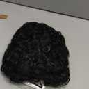 Short Afro Curly Black Wig for Men Synthetic Halloween Cosplay Costume Replacement Hair Wigs