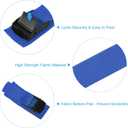 uxcell Tie Down Straps, 2Pcs Adjustable Buckle Lashing Straps, 23' x 1" Cinch Strap for Luggage Packing, Cargo, Trucks (Dark Blue)