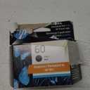 HP 60 Black Ink Cartridge | Works with Series: DeskJet D1660, D2500, D2600, D5560, F2400, F4200, F4400, F4580; ENVY 100; OfficeJet J4500, J4680, 4500; PhotoSmart C4600, C4700, D110a | CC640WN
