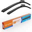 Silicone Wiper Blades 26 16 Replacement for Toyota Corolla 2019-2009 RAV4 2023-2013/Honda CRV 2016 2015 2014 2013 2012+More OEM Quality Windshield Wiper Blades for My Car(Set of 2)