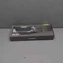 YUNZII AL80 Wireless Mechanical Keyboard, Full Aluminum CNC, Smart LCD Display, Hot Swappable Gasket Mount 75% Layout with Knob, BT/2.4G/USB-C,QMK/VIA Support for Win/Mac (Black, Gateron Zero Switch)