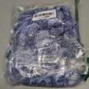 Yousify Women's Floral Long Sleeve Blouses Summer Boho Tie Front V Neck Shirts Crop Tops (Medium)