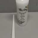 Frienda Unity Candles for Wedding Ceremony Set Wedding Unity Taper Candles Catholic Religious Ceremony Accessories(Eucalyptus Leaf)