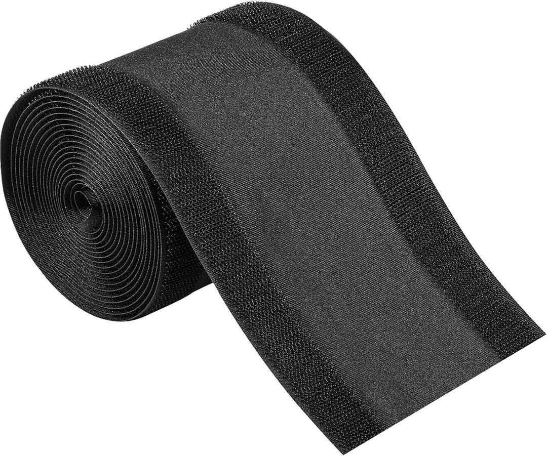 WILLBOND Carpet Cord Cover Cable Protector Floor Cover Cable Protector Management Only for Commercial Office Carpet (9.84 Ft, Black)