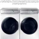 SAMSUNG 27 Wide Laundry Riser Pedestal Stand for 27 Wide Front Load Washer or Dryer, Lifts Machine 6in Height, WE272NW/A3, White